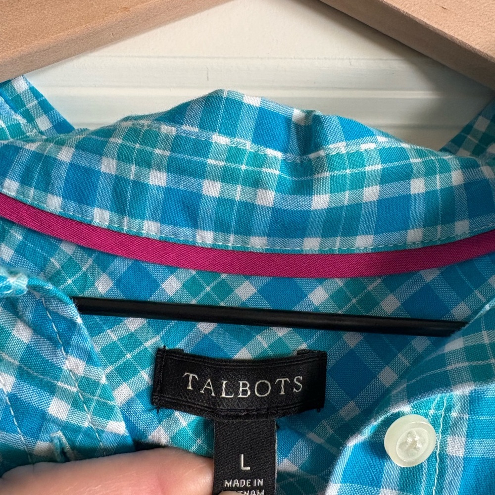 Talbots Women’s Button Down Top - Picture 5 of 6